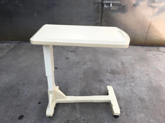 ABS 2.5 Inch Castor 1000mm Hospital Overbed Table พร้อมล้อเลื่อน 0