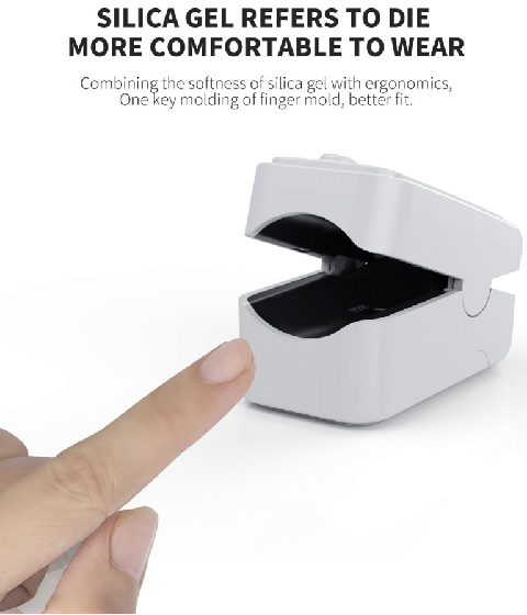 Home Care 8S Oled Finger Pulse Oximeter วัสดุสิ้นเปลืองอุปกรณ์การแพทย์ Medical 0