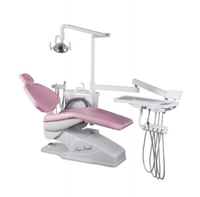 โรงพยาบาลไฟฟ้าเก้าอี้ทันตกรรมอุปกรณ์คลินิกมัลติฟังก์ชั่น Pink 0
