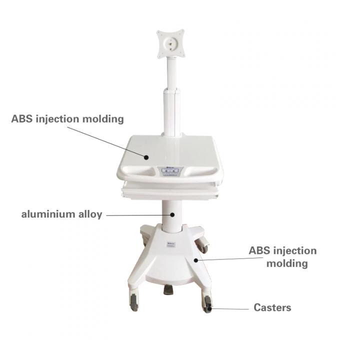 อลูมิเนียมสกัด โมบายล์ รถพยาบาล รถคอมพิวเตอร์การแพทย์ ABS ขาว 0
