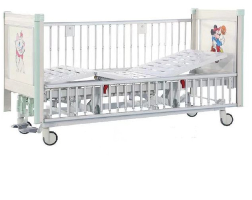 เปลเด็กโรงพยาบาลสีขาวพร้อมรูปภาพการ์ตูน OEM Available