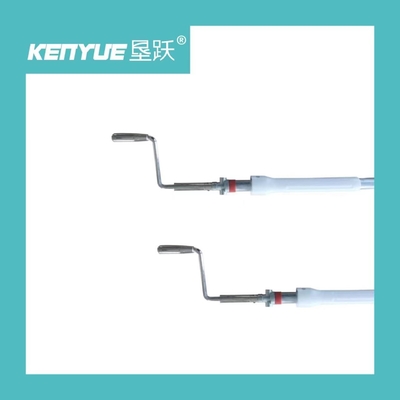 ซื้อ Tube Hospital Bed Hand Crank Handle, สแตนเลสพับ Cranks ใต้เตียง การผลิตออนไลน์