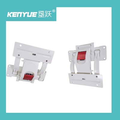 ซื้อ เตียงทางการแพทย์ของโรงพยาบาล Guardrail Bracket วัสดุอลูมิเนียมสีขาว การผลิตออนไลน์