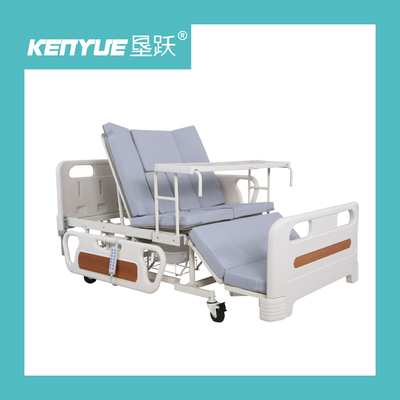 ซื้อ เตียงพยาบาลอิเล็กทริกสีขาว ปรับได้หลายฟังก์ชัน สําหรับโรงพยาบาล 2090*1020mm การผลิตออนไลน์