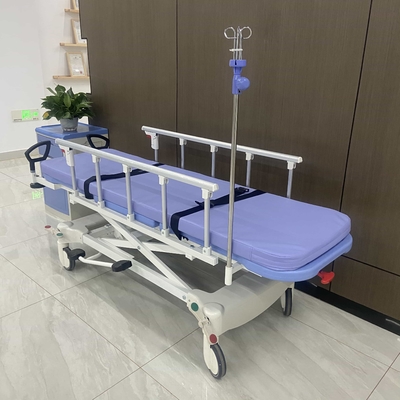 ซื้อ รถเข็นไฮดรอลิก Hhspital Equipment Medical Patient Trolley รถเข็นรถเข็น การผลิตออนไลน์