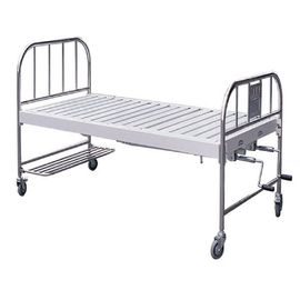 ซื้อ เตียงพยาบาลโรงพยาบาล Nonelectric สามัญแผงหัวสแตนเลสและรางด้านข้าง การผลิตออนไลน์