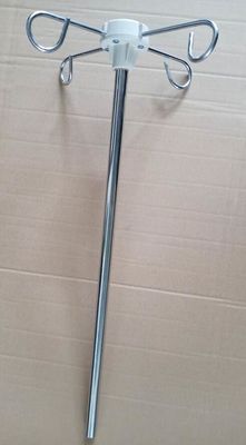 ซื้อ ชิ้นส่วนเตียงโรงพยาบาล I .V Pole ใช้กับเตียงผู้ป่วยขาตั้งสแตนเลส IV การผลิตออนไลน์