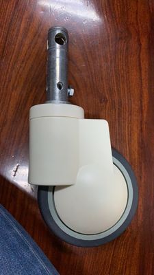 ซื้อ ลูกล้อทางการแพทย์ Central Control Caster TPR 5 นิ้วล้อสำหรับเตียงแพทย์ การผลิตออนไลน์