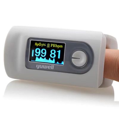 ซื้อ วัสดุพลาสติก white finger pulse oximeter สำหรับโรงพยาบาล oximeter การผลิตออนไลน์