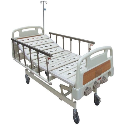 ซื้อ ลูกล้อ 5 นิ้ว Three Crank Clinic Manual Hospital Bed Mobile การผลิตออนไลน์