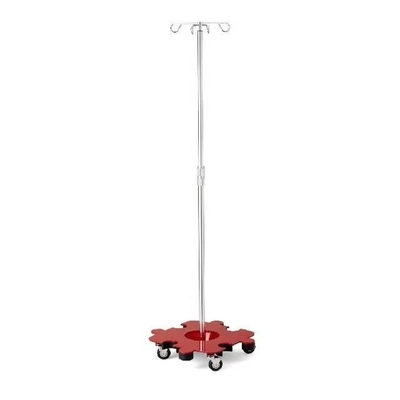 ซื้อ วัสดุอลูมิเนียมทางการแพทย์ IV Infusion Stand Three Color Mobile การผลิตออนไลน์