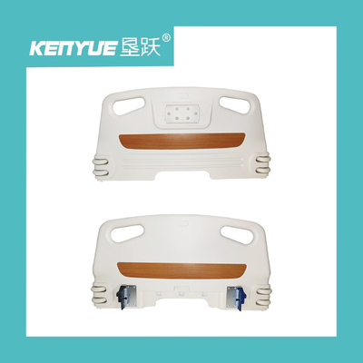 ตะขอเหล็ก 61.5 ซม. สีหัวเตียงแบบถอดได้โรงพยาบาลฝังตัวสามารถปรับแต่งได้