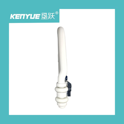 ตะขอเหล็ก 61.5 ซม. สีหัวเตียงแบบถอดได้โรงพยาบาลฝังตัวสามารถปรับแต่งได้