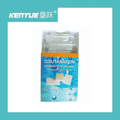 โรงพยาบาล Medical Hemostatic Sponge White พิเศษสำหรับห้ามเลือด