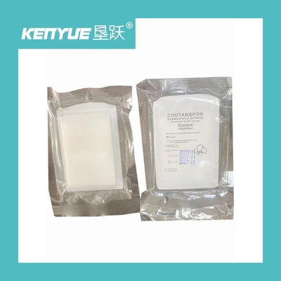 โรงพยาบาล Medical Hemostatic Sponge White พิเศษสำหรับห้ามเลือด
