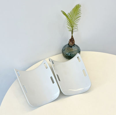 ที่วางขาวัสดุ ABS สีขาวสำหรับโต๊ะเตียงนรีเวชวิทยาสำหรับโรงพยาบาล