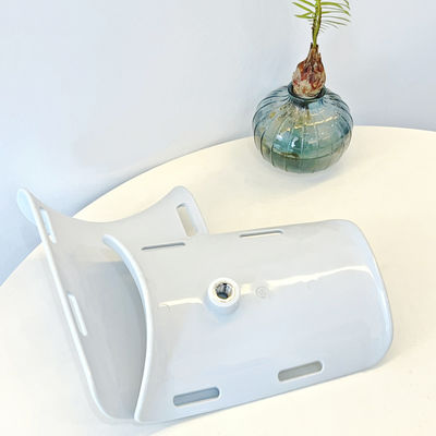 ที่วางขาวัสดุ ABS สีขาวสำหรับโต๊ะเตียงนรีเวชวิทยาสำหรับโรงพยาบาล