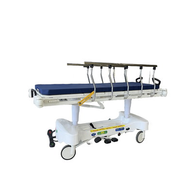 เครื่องยกอุบัติเหตุแบบไฮดรอลิก ปรับความสูง 2 ชั้น รถขนส่งผู้ป่วยโรงพยาบาล