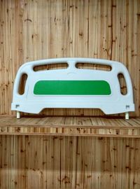 Laminated Panel PP Hospital Bed Headboard, Green Wood Hospital Bed Parts