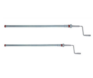Tube Hospital Bed Hand Crank Handle, สแตนเลสพับ Cranks ใต้เตียง
