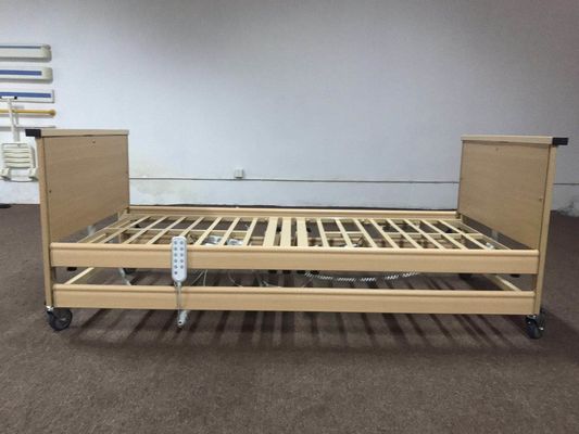 เฟอร์นิเจอร์ทางการแพทย์ 5 ฟังก์ชั่น ICU 820MM Electric Hospital Bed Wooden