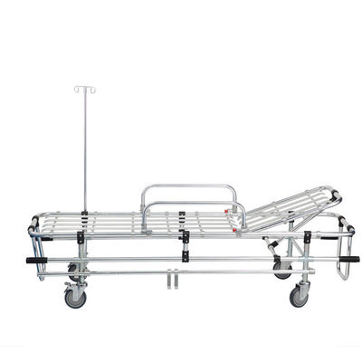 Ambulance 194cm 160Kg รถเข็นขนส่งผู้ป่วยพร้อมเสา IV