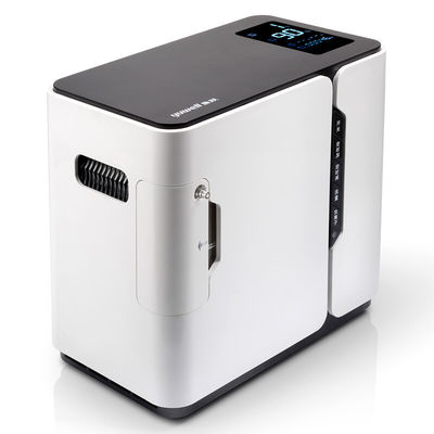 White Medical 1L 5L เครื่องกำเนิดออกซิเจนแบบพกพาสำหรับใช้ในบ้าน