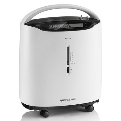 Yuwell ยี่ห้อ 5L Medical Oxygen Concentrator Flow 93% Oxygen Generator Machine