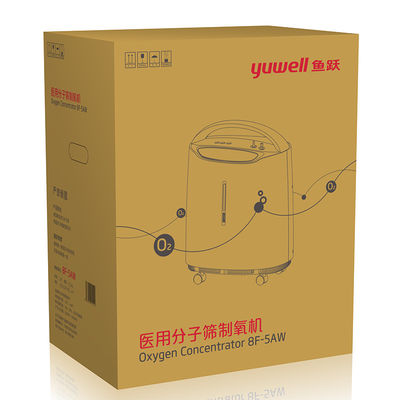 Yuwell ยี่ห้อ 5L Medical Oxygen Concentrator Flow 93% Oxygen Generator Machine
