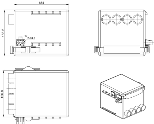 Abs 36VDC Light Duty Linear Actuator Controller SMPS สำหรับเตียงทางการแพทย์