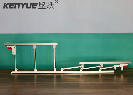 สวิตช์คู่สีขาวรางข้างเตียงทางการแพทย์ Hexapole Aluminium Alloy