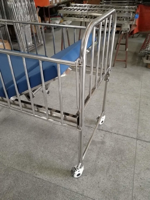 เตียงโรงพยาบาลทารกวัสดุสแตนเลส Medical