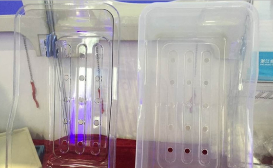 เตียงเด็กพลาสติกทางการแพทย์ Basin Hospital ทารกแรกเกิด Cribs Infant Hospital Grade Cribs
