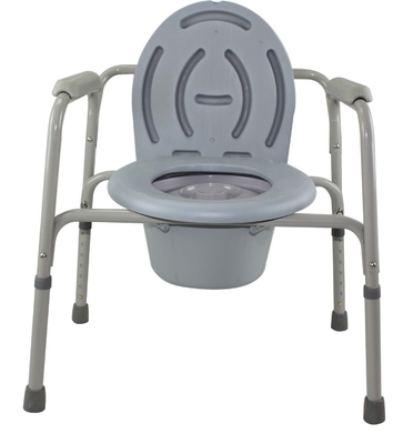 เตียงในโรงพยาบาล เก้าอี้ Commode แบบพกพา โรงพยาบาล สตูล Commode ทางการแพทย์