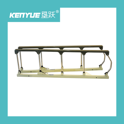 ห้าโปรไฟล์ความปลอดภัยที่เท้าแขนไนลอนพับได้อุปกรณ์เสริมเตียงโรงพยาบาล