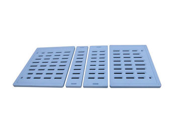 ความหนา 35 มม. อุปกรณ์เสริมสำหรับเตียงแพทย์สี่ส่วน Blue Hospital Bed Attachments