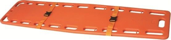 ปรับสายรัดหัวเข็มขัด 180Kg HDPE Medical Spine Board Stretcher